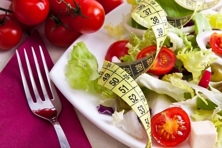 vegetable salad for weight loss according to blood type