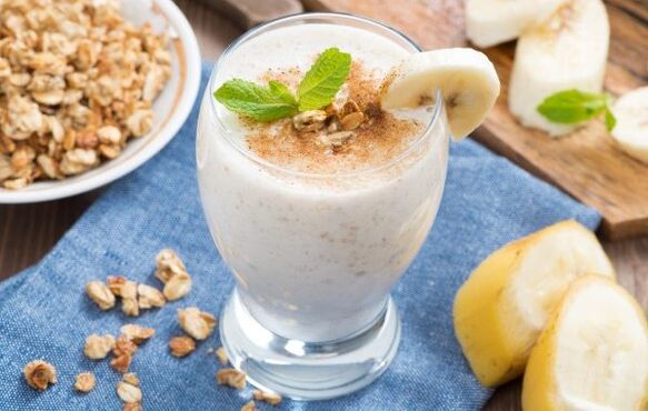 slimming banana oatmeal smoothie