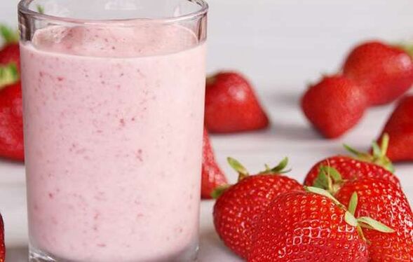 slimming strawberry smoothie