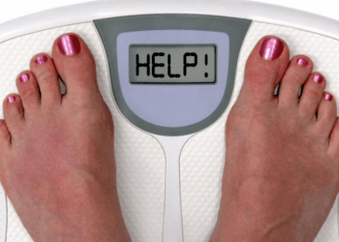 overweight and weight loss on a diet are the most common