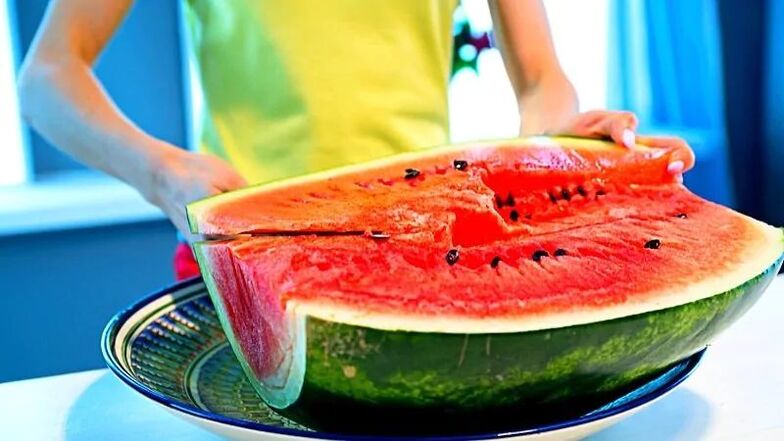 fasting day on watermelon