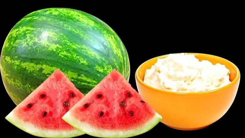 watermelon and cottage cheese for weight loss