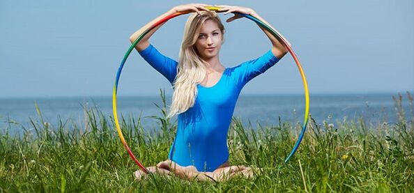 Thanks to the hula hoop, you can lose weight without dieting and get rid of your belly fat