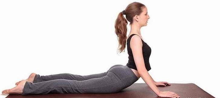 Bhujangasana Pose to Train Abdominal Muscles